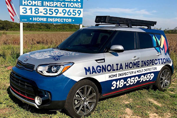 Magnolia Home Inspections website design Alexandria Louisiana