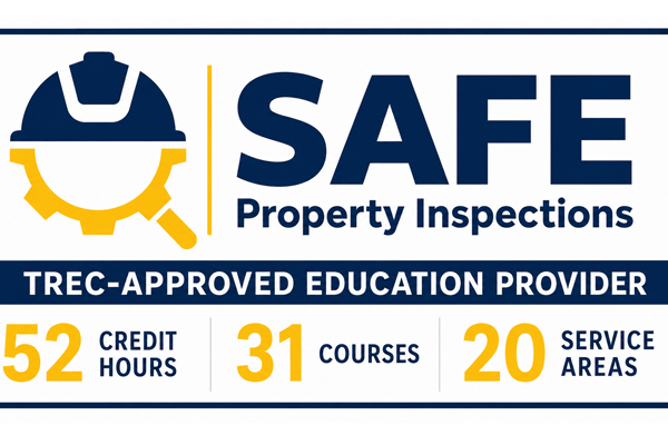 Safe Property Inspections website design Colleyville, Texas